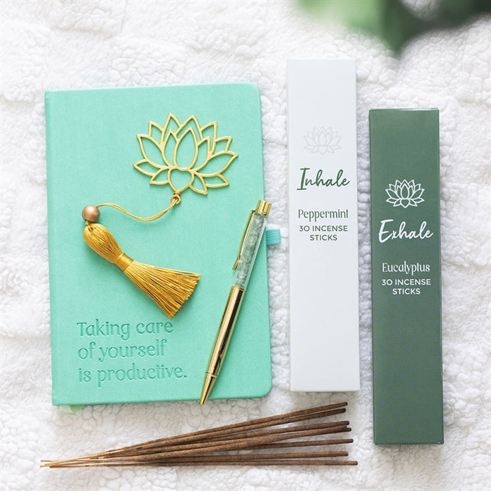 A5 Wellness Journal with Aventurine Pen 🇬🇧