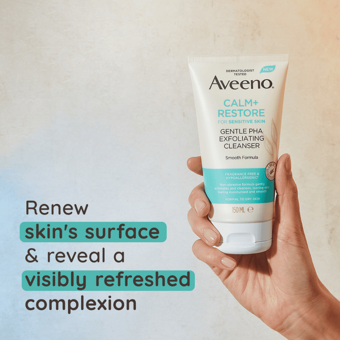 Aveeno Calm+Restore Gentle PHA Exfoliator 150ml