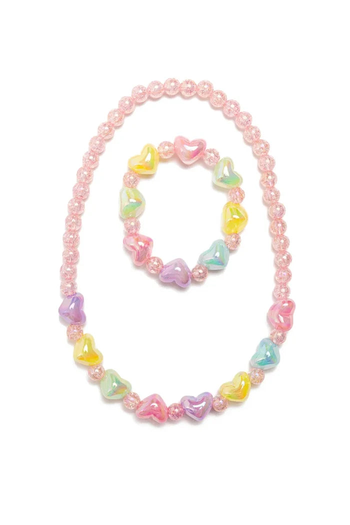 Bauble Bliss Necklace & Bracelet Set (2pc)