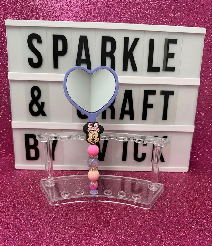 Beadable Handheld Mirror