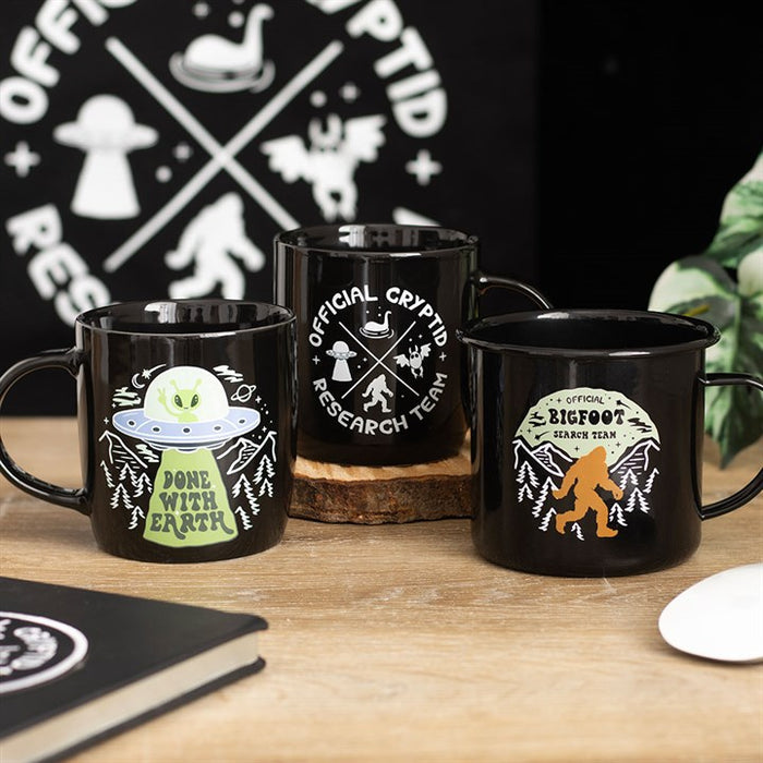 Bigfoot Search Team Enamel Mug 🇬🇧