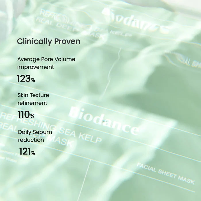 Biodance Refreshing Sea Kelp Real Deep Mask 34g