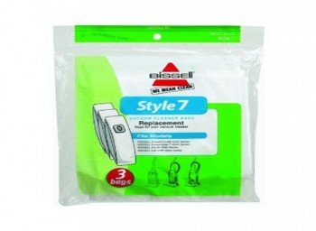Bissell Paper Bags, Style 7 3522/3545/3550/46E5/71Y7 3 Pk Genuine Part 32120