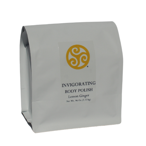 Body Polish INVIGORATING lemon ginger - Trillium Herbal Company