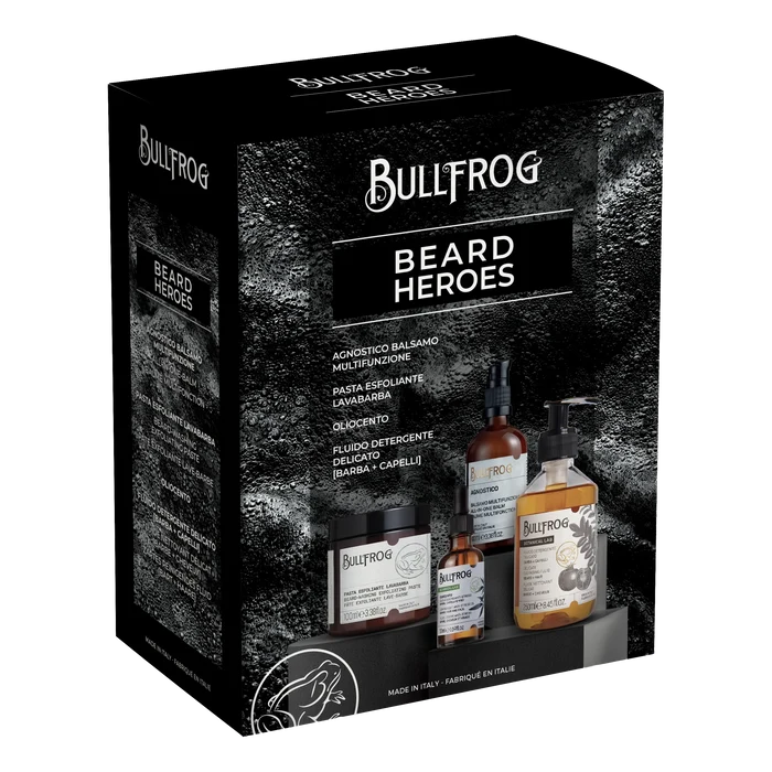 Bullfrog Beard Heroes - gavesett