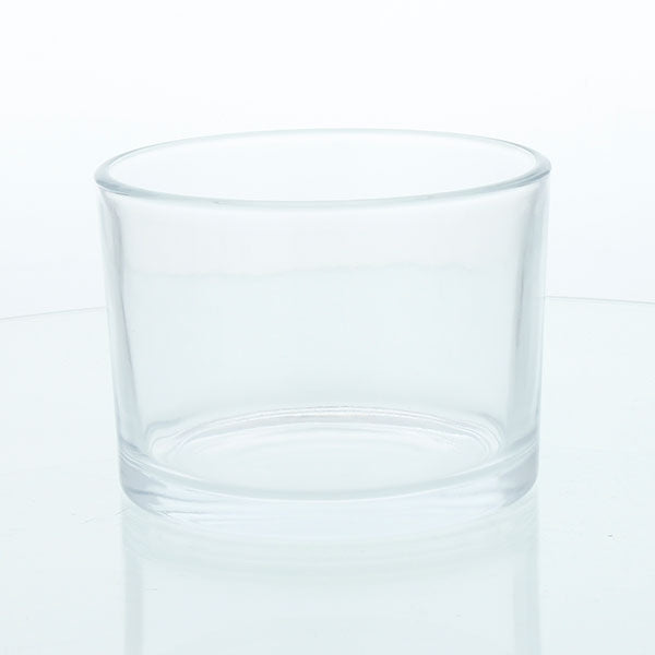Candela Tumblers - Clear Glass - Shallow