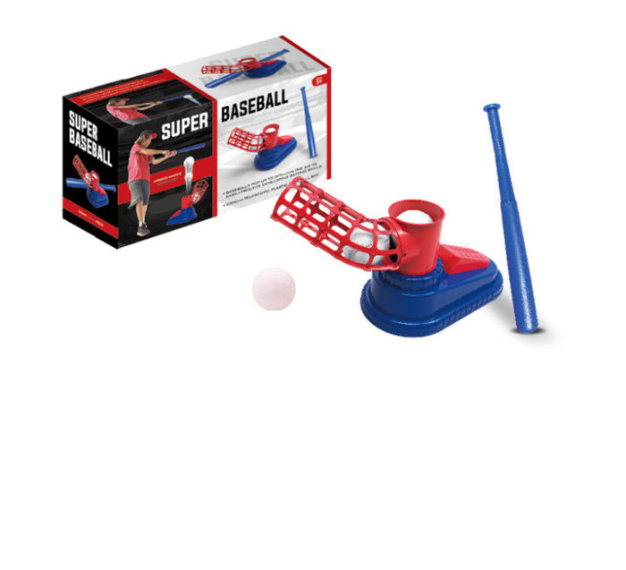 Children's Baseball Serving Trainer Toys Outdoor Sports Fitness Sports Baseball Launcher Toys 🇨🇳
