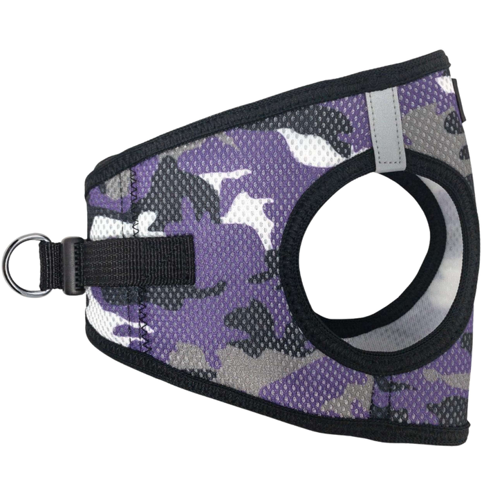CHOKE-FREE-MESH-DOG-HARNESS-PURPLE-CAMO