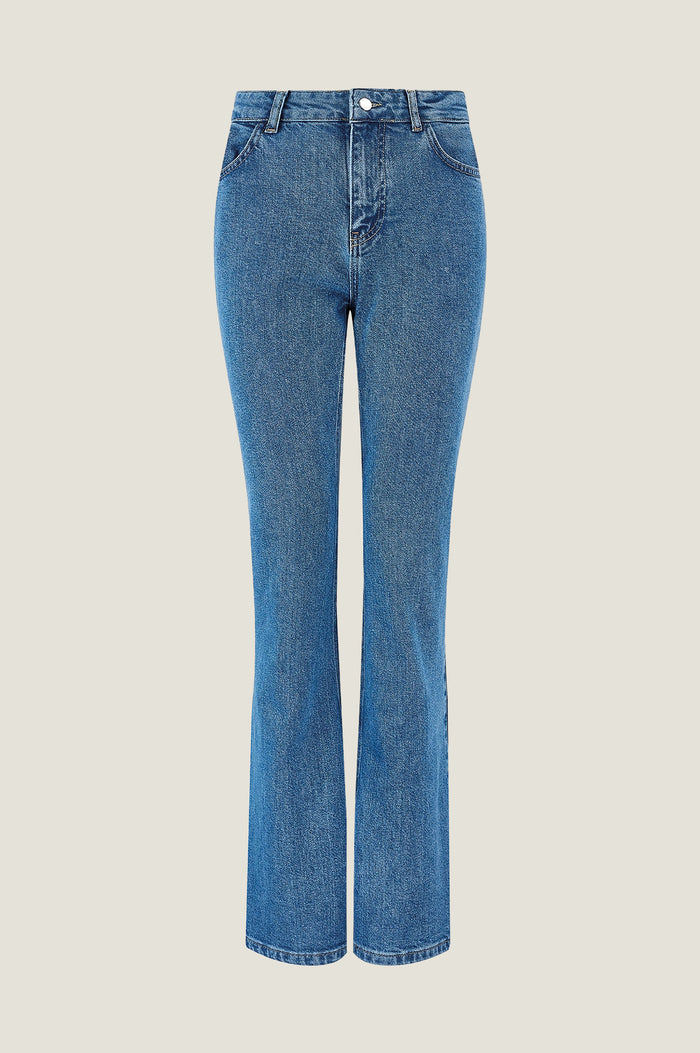 Denim Boot Cut Jean | Mid Wash - Aspiga