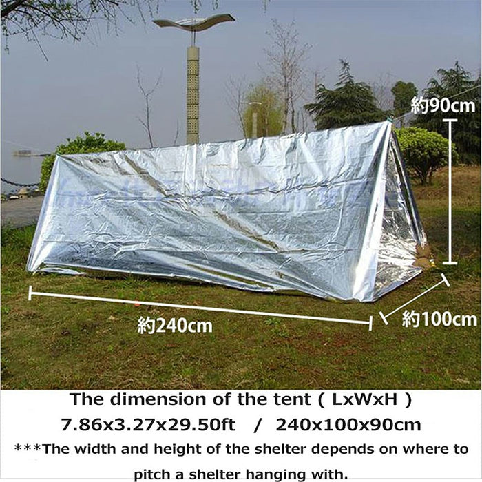 Disposable Shelter Tent Outdoor Ultralight Portable Camping Shelter 🇬🇧