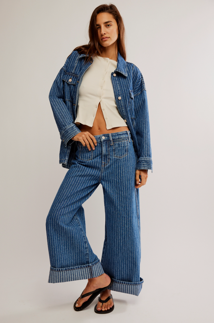 Dunes Shirt Jacket - Blue Abyss