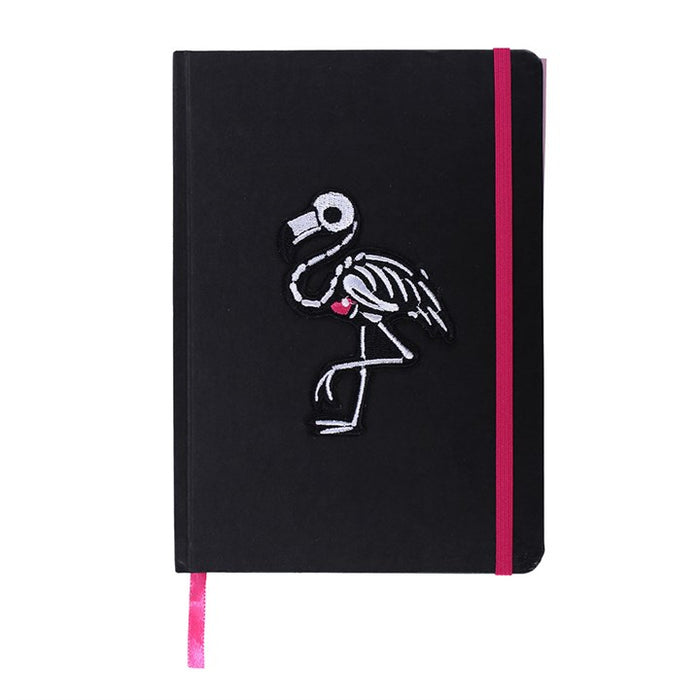 Flamin-goth A5 Notebook with Patch and Sticker Sheet 🇬🇧