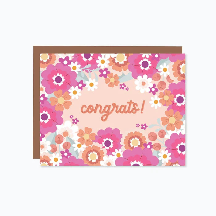 HALIFAX PAPER HEART - Congratulations Greeting Card