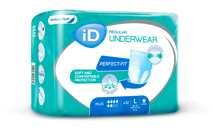 iD: Incontinence Underwear, Plus