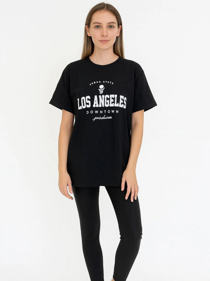 Ladies New York Down Town Oversized T Shirt 🇬🇧
