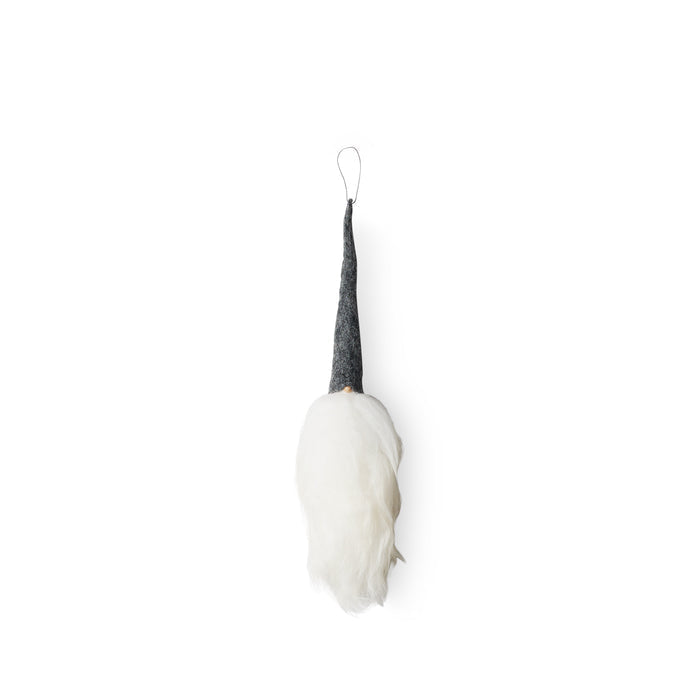 Asas tomtebod longbeard ornament with grey cap and white beard
