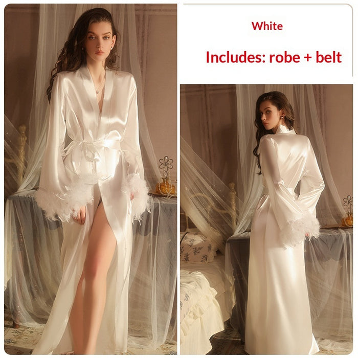 Low-cut, Deep-V Daringly Slit Lingerie With A Pure Alluring Vibe 🇨🇳