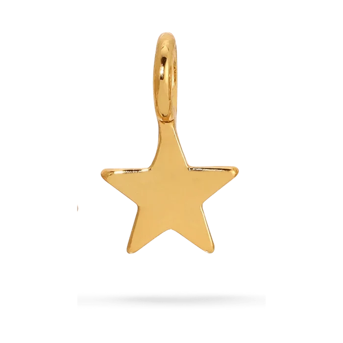 gold star charm