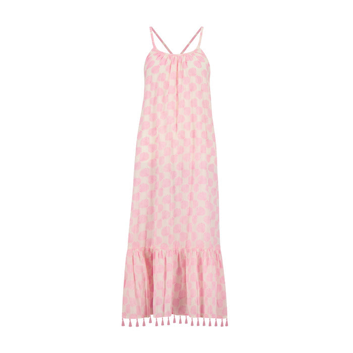 Mer St Barth Women's Chantal Sundress Shell Beach Pink