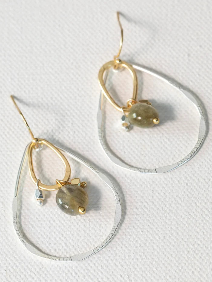 Mixed Drop Earrings-view 3