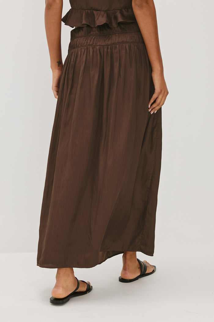 NARA SKIRT - ESPRESSO