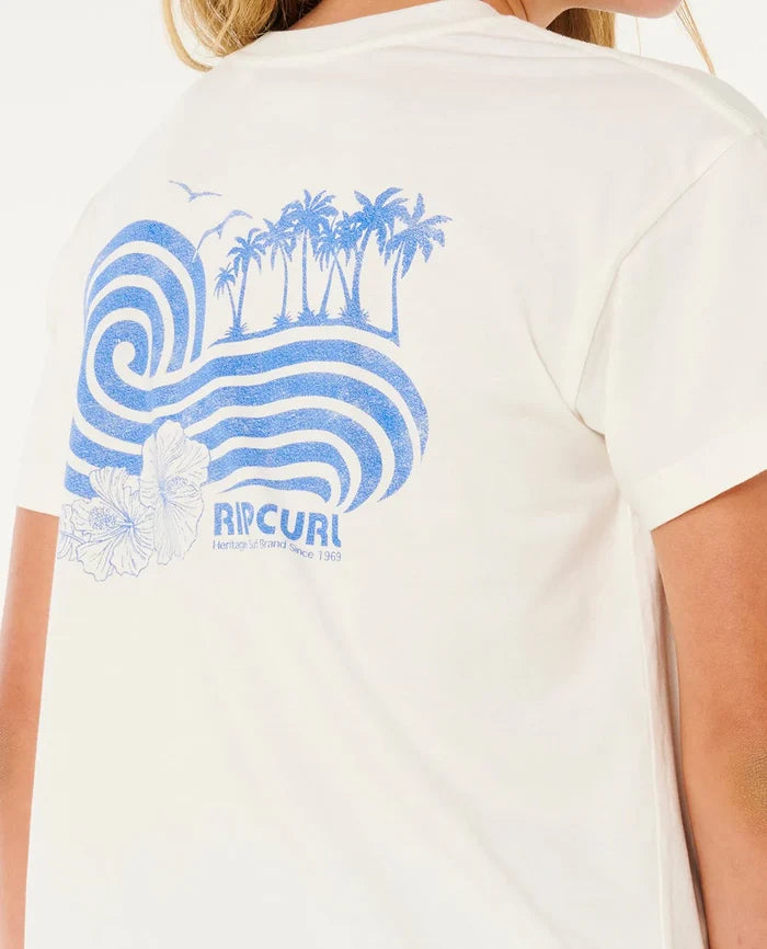 Rip Curl Ocean Break graphic detail close-up