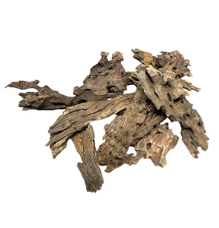 Okho Wood — natural aquarium driftwood in brown-gray weathered tones