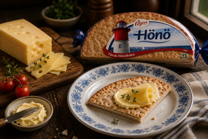 Pågen Hönökaka 2 × 4-Pack 450g (2 × 15.87 oz) – Authentic Swedish Soft Bread