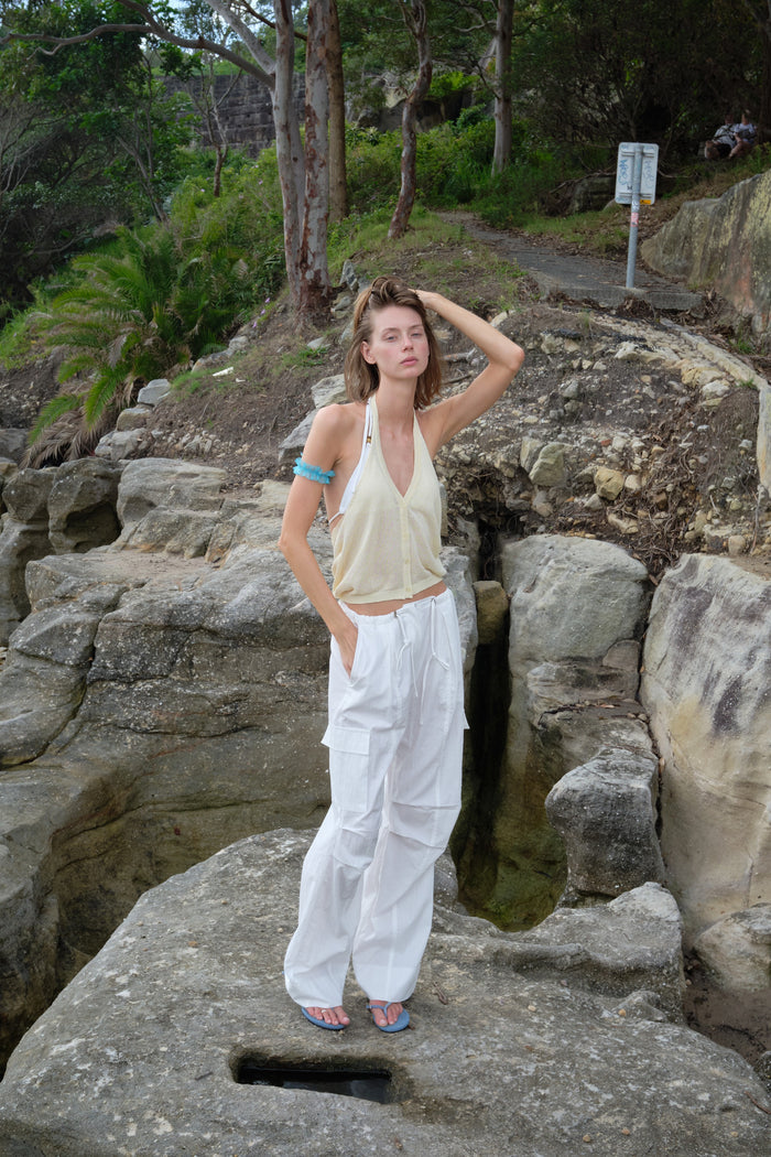 Paper Halter Top