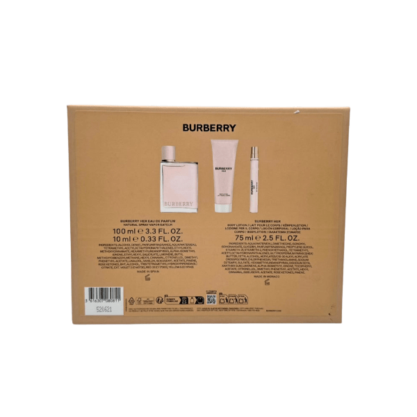 Perfume Kit Burberry Her Eau de Parfum 100ml Mujer - Perfumes Bogotá