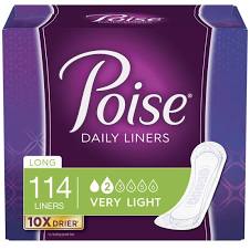 Poise: Very Light Absorbency Liners, Regular