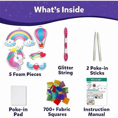 Poke In Art - Magical Unicorn Dream Decor