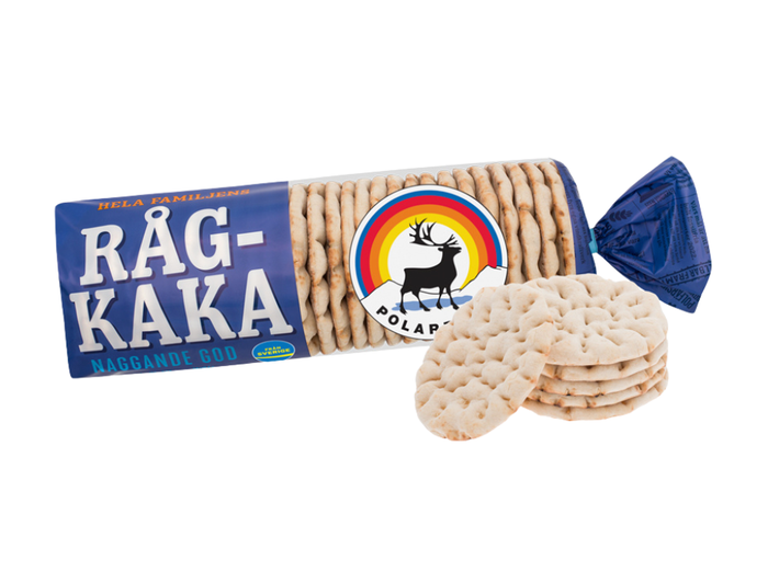 Polarbröd Rågkaka 3 × 24 pcs (3 × 900g / 3 × 31.74 oz) – Authentic Swedish Soft Rye Flatbread