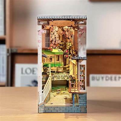 Rolife Book Nook & Wonderland Sakura Densya 340 Pce