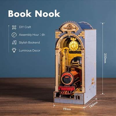 Rolife Book Nook & Wonderland Time Travel 258 Pce