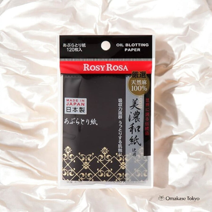 ROSY ROSA Mino Washi Oil Blotting Paper 120 sheets