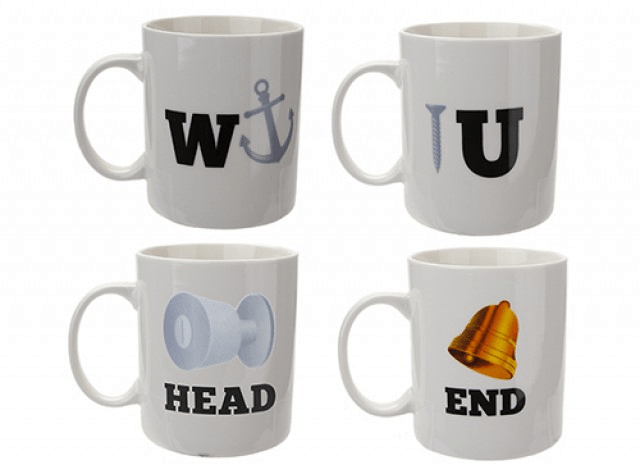 Rude Slogan Mugs 🇬🇧