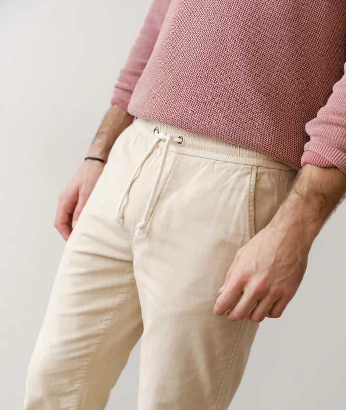 Saturday Stretch Beach Pant - Slim Straight Fog