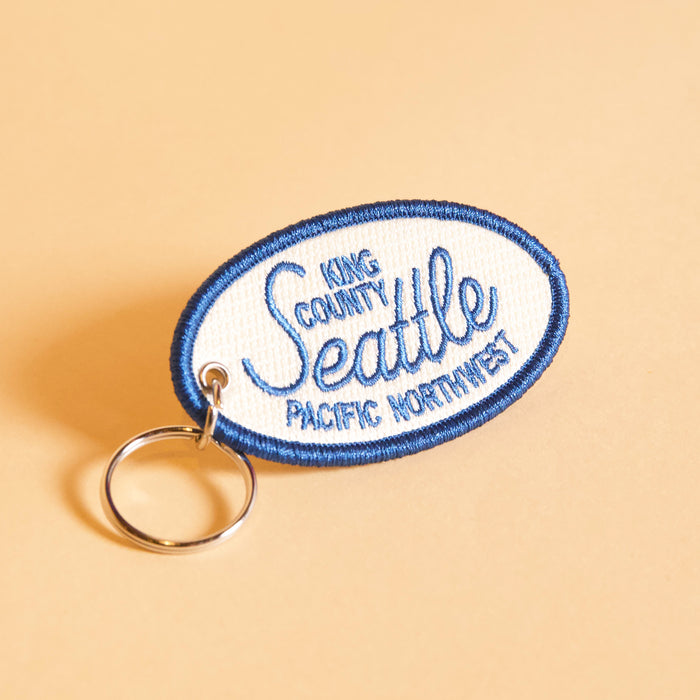 Seattle King County Patch Keychain