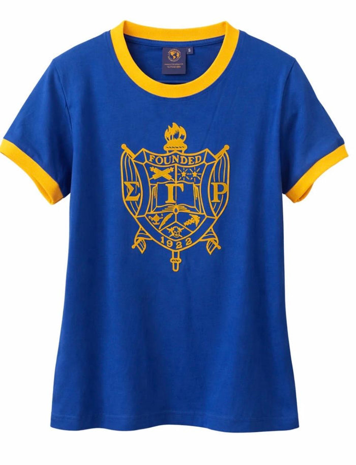 SGRho Shield Ringer Shirt