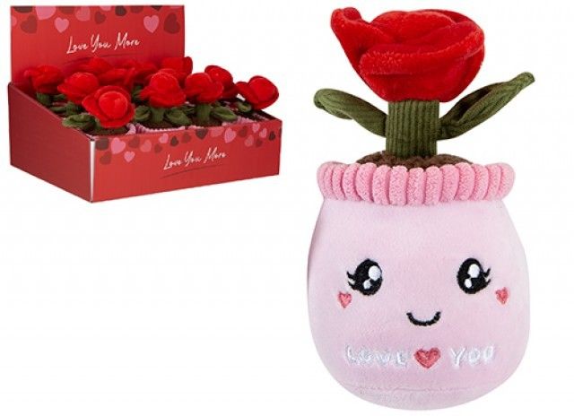 Softlings Pot Love Rose (18cm) 🇬🇧