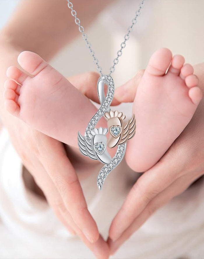 Special-interest Design Doll Foot Pendant Necklace 🇨🇳