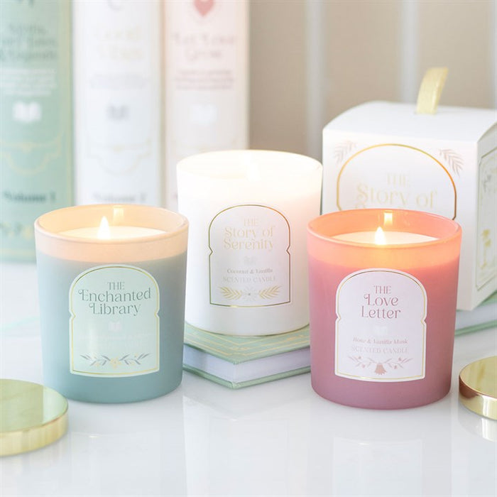 The Love Letter Rose & Vanilla Musk Candle 🇬🇧
