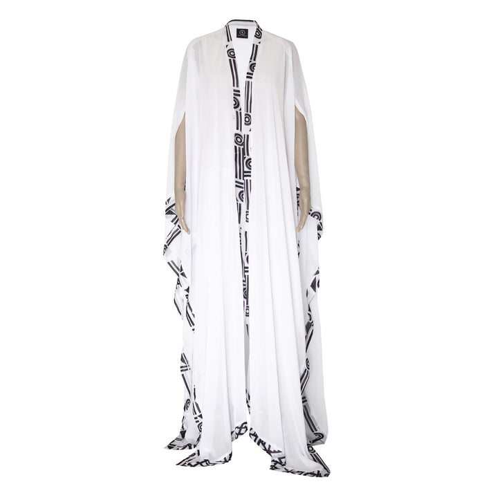 White Nguni Kimono