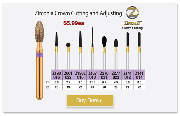 Z540-010 Zirconia Adjustments Flame Needle 10/PK