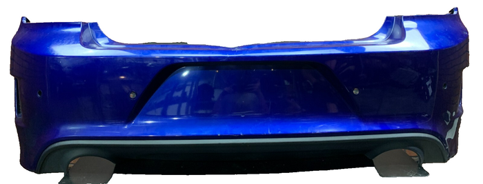 15-23 Charger Scat Pack SRT OEM Rear Bumper & Valance PBM Indigo Blue Damaged