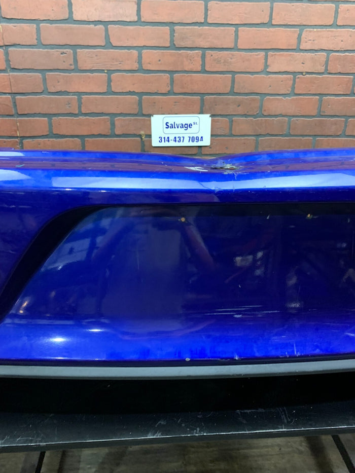 15-23 Charger Scat Pack SRT OEM Rear Bumper & Valance PBM Indigo Blue Damaged