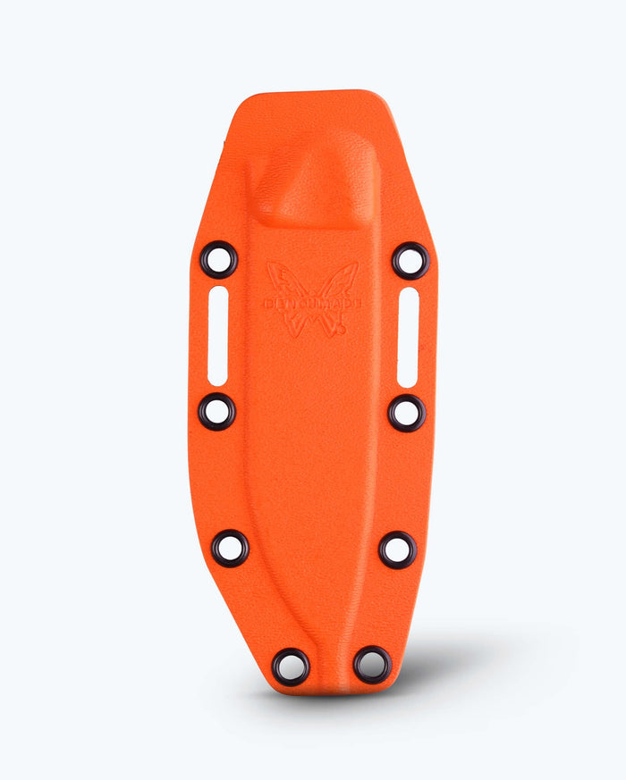 Orange Boltaron 15002 Tactical Knife Sheath - Front View | Benchmade Knife Co.
