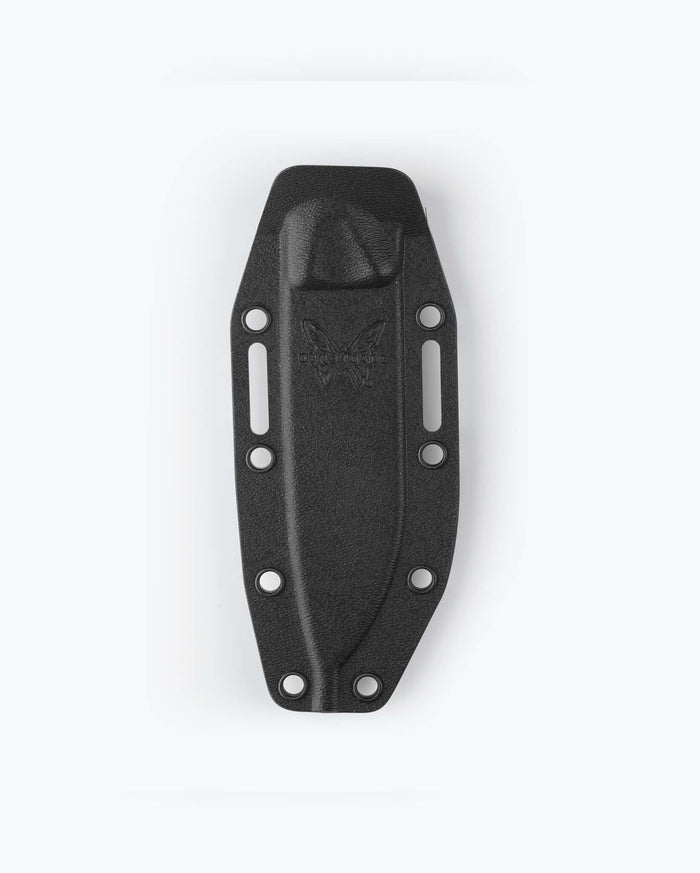 Black Boltaron 15002 Tactical Knife Sheath - Back View | Benchmade Knife Co.