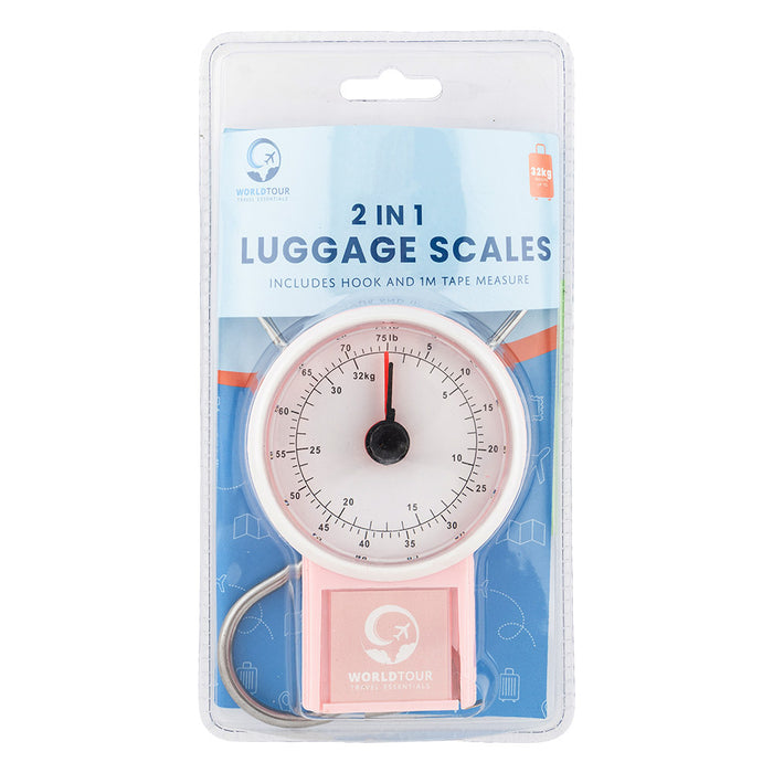 2 in 1 Luggage Scales & Tape Measure